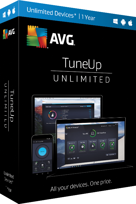 AVG TuneUP Unlimited Devices 1 Year License